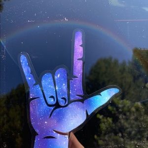 ASL I Love You Decal